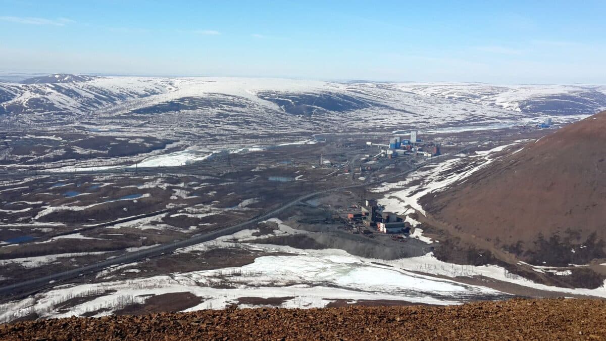 Талнахское медно-никелевое месторождение близ Норильска