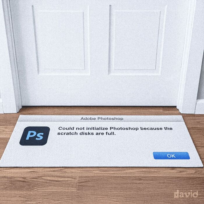 Коврик для мыши в виде цветовой палитры Adobe Photoshop