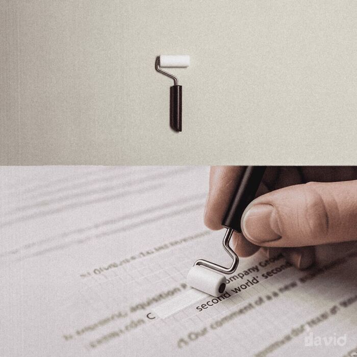 Мини-каток с корректором Tipp-Ex вместо катка