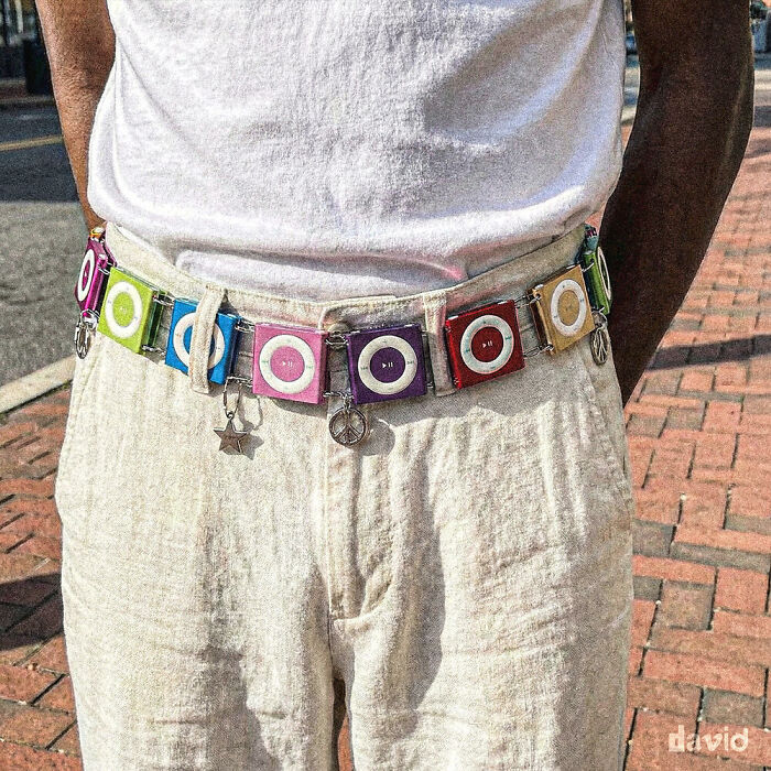 Ремень в форме iPod Shuffle