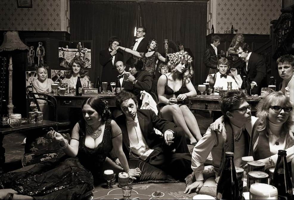Вечеринка в Лондоне, 1960-е, снимок Хабихта