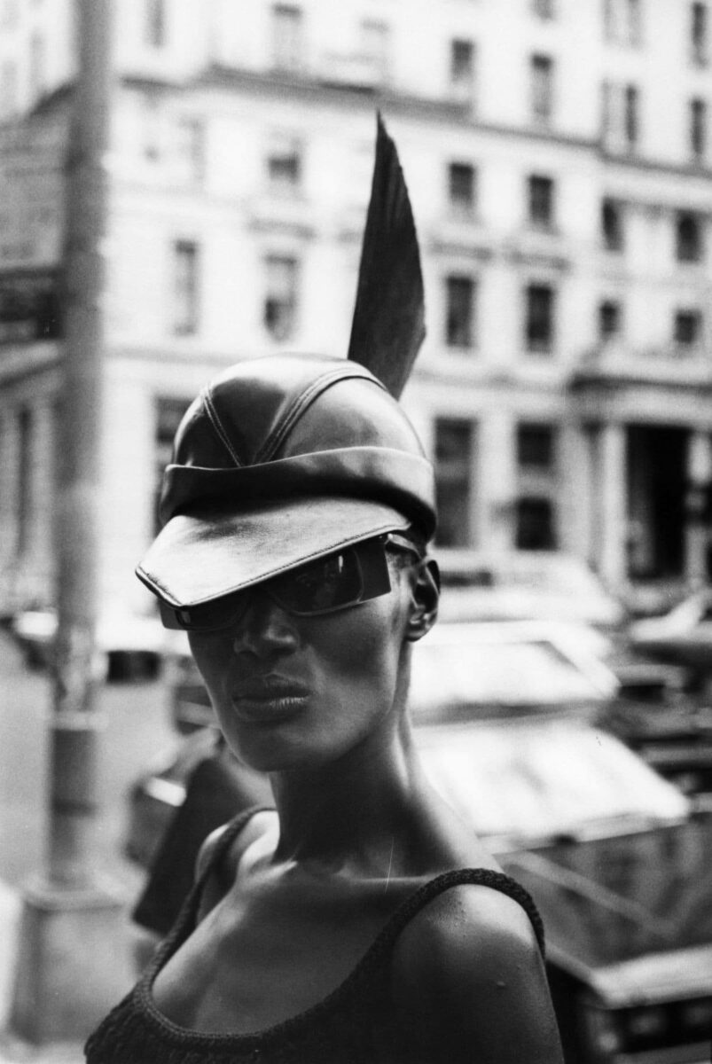 Грейс Джонс — певица и модель — на снимке Билла Каннингема 1981 года