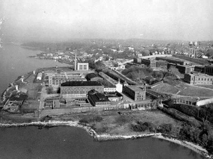 Тюрьма Синг-Синг на берегу реки Гудзон, штат Нью-Йорк, XIX век