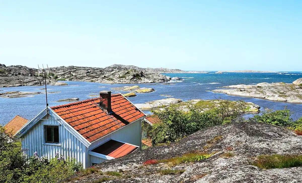 Остров Окнё в Кальмарском проливе, Швеция