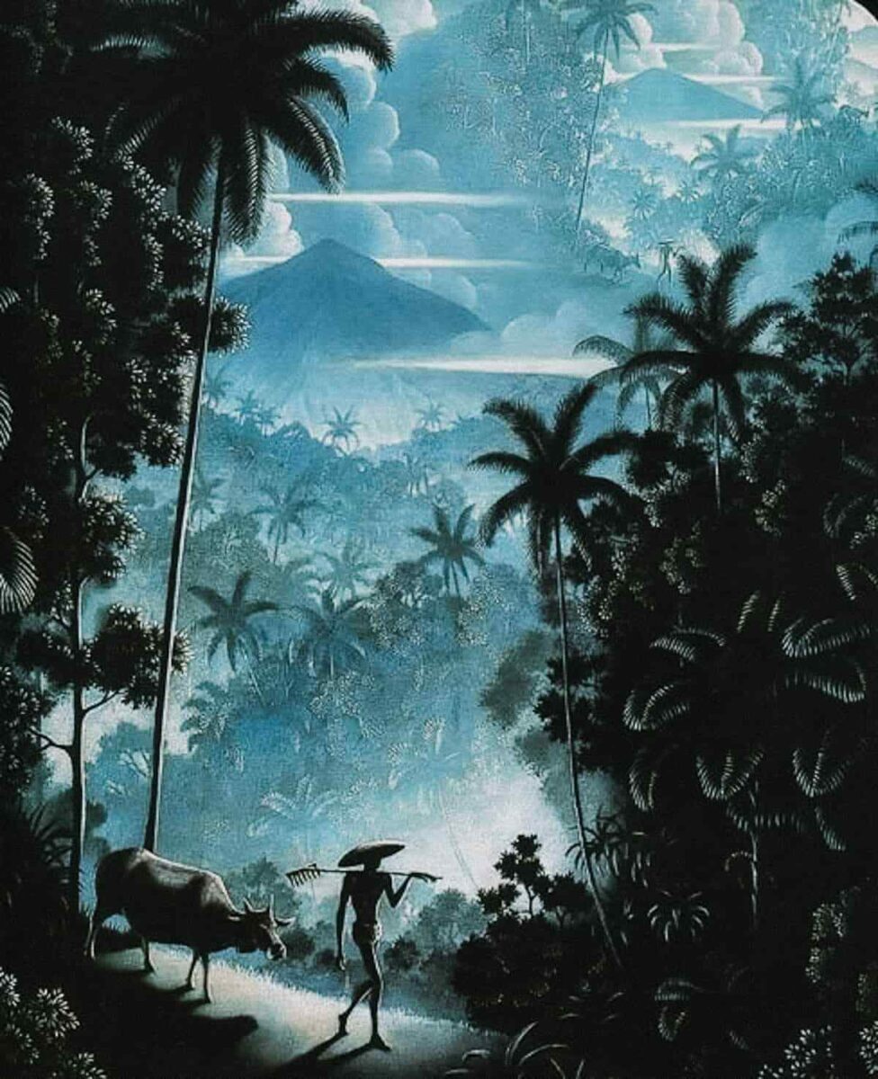 Балийский пейзаж 1939 год картина Вальтера Шписа