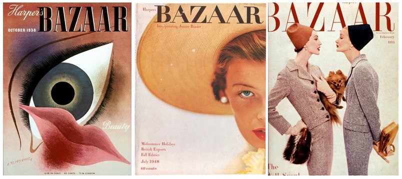 Harper's Bazaar новый дизайн Бродовича 1930-е