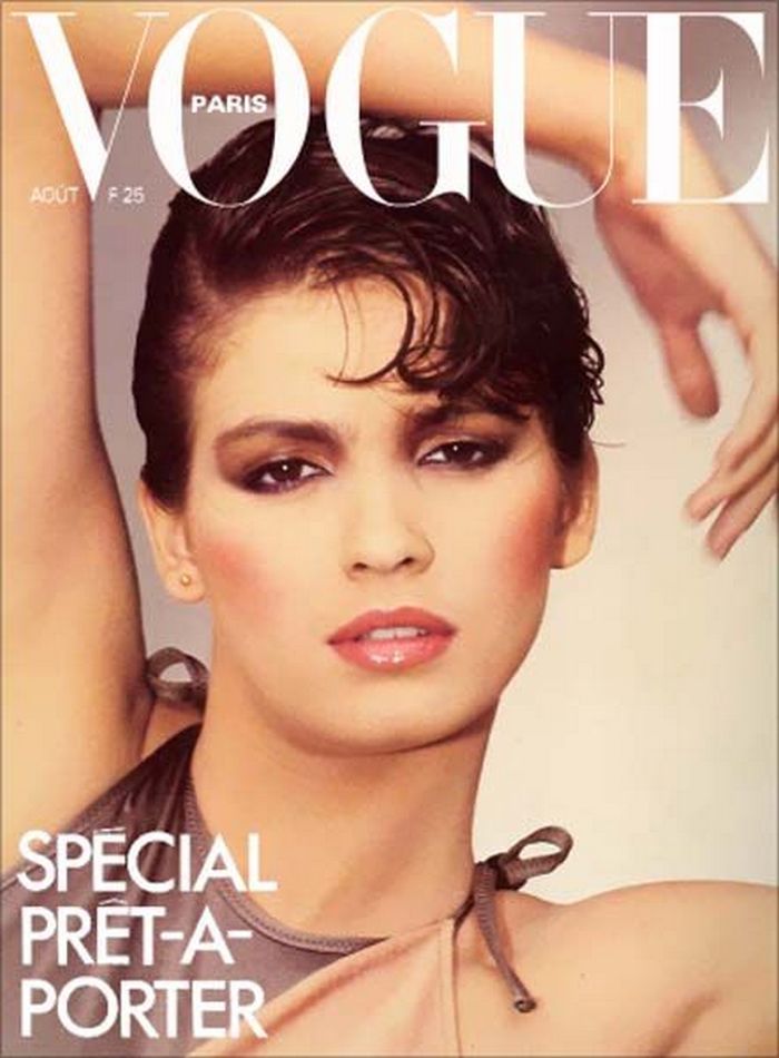 Джиа Каранджи на обложке Vogue, август 1980 года