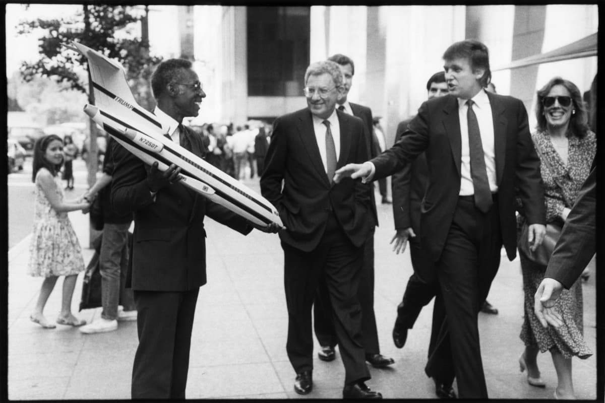 Дональд Трамп в 1989 году на снимке Билла Каннингема для The New York Times