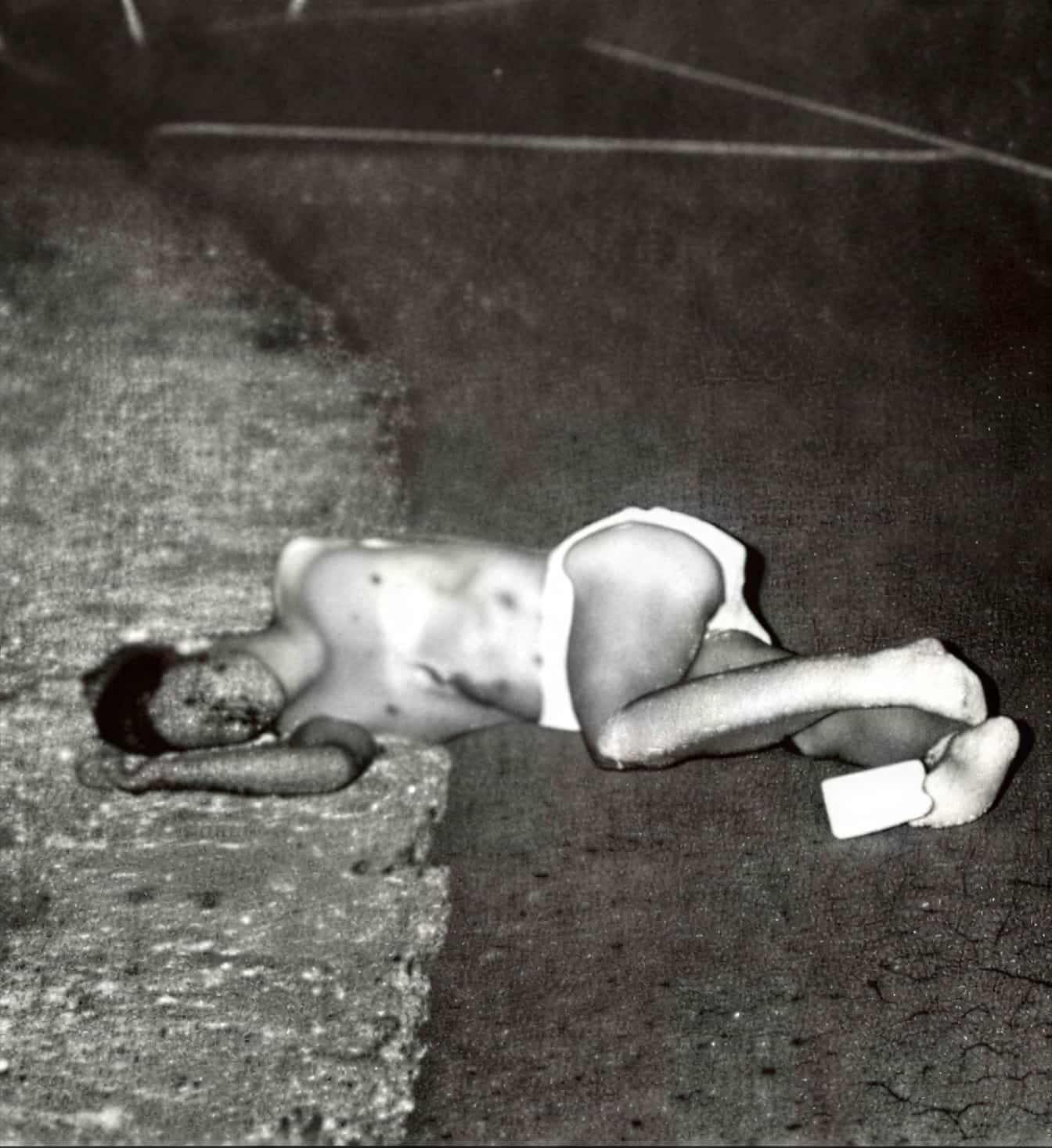 Тело Донни Крайсела, найденное у шоссе