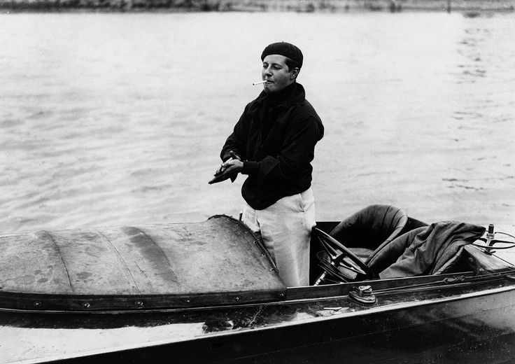Карстерс в моторной лодке &mdash; гонки на моторных лодках 1920-е годы