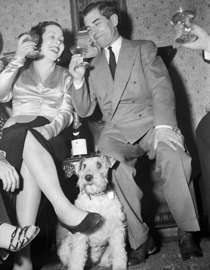 Лаки Лучано вне работы &mdash; душа компании и любимец женщин