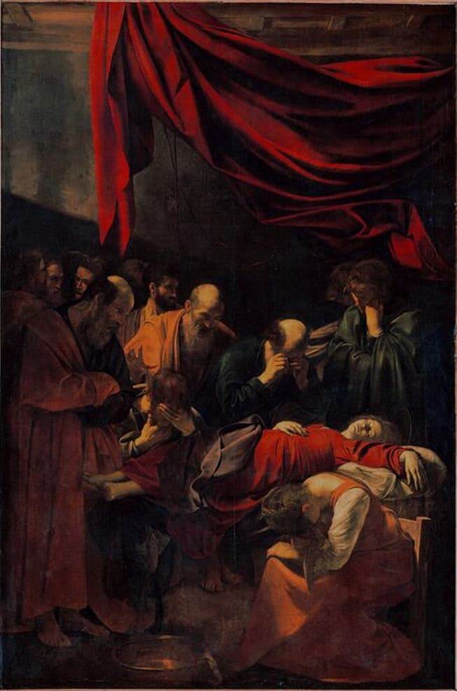Смерть Марии, Каравадж, 1605&ndash;1606 годы, Лувр, Париж