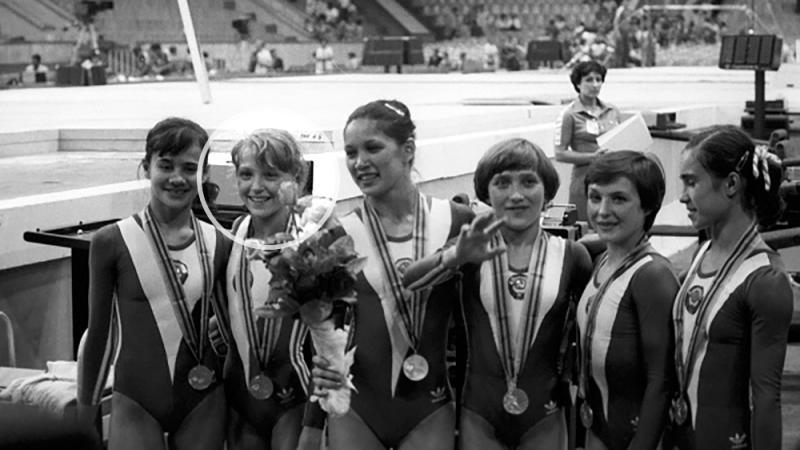 Сборная СССР по спортивной гимнастике Олимпиада 1980 командное золото