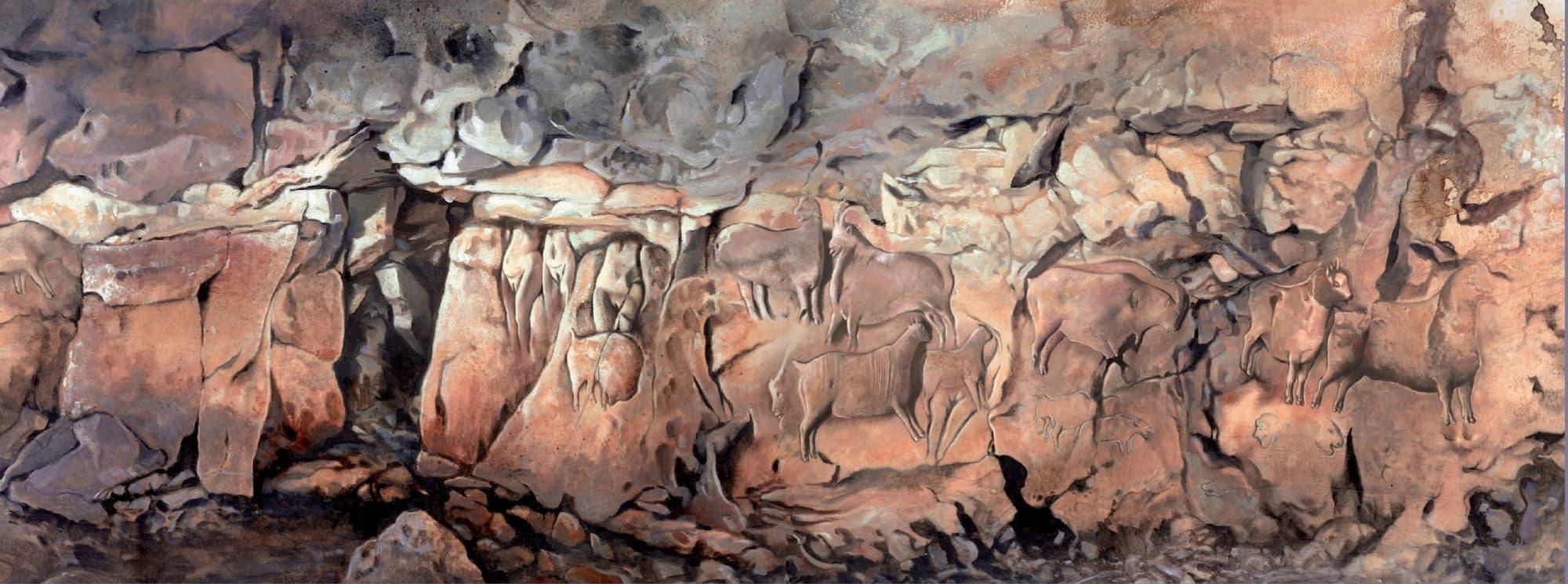 Пещерное искусство &mdash; реконструкция наскальной живописи палеолита