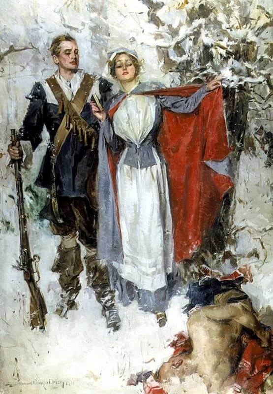 Говард Чандлер Кристи — Пуританская девушка