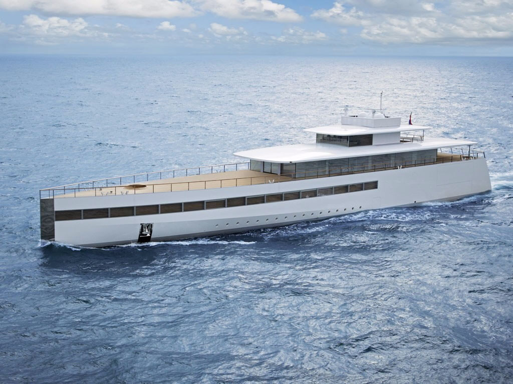 Яхта Venus, спроектированная Филиппом Старком для Стива Джобса, 2008&ndash;2012