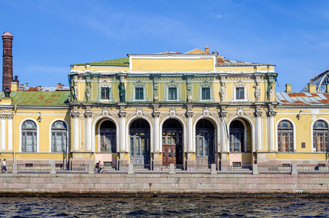 Соляной городок в Петербурге, место публичных лекций Менделеева в 1876 году