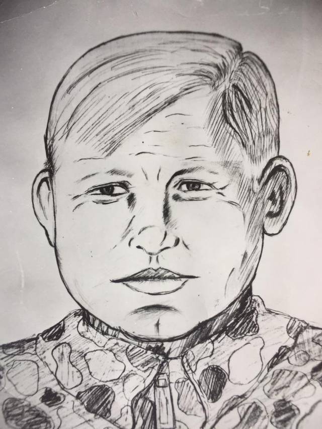 Портрет Висалийского взломщика, составленный по описанию свидетелей