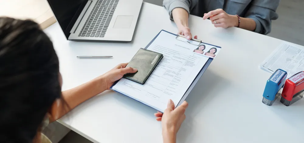 Виза документы