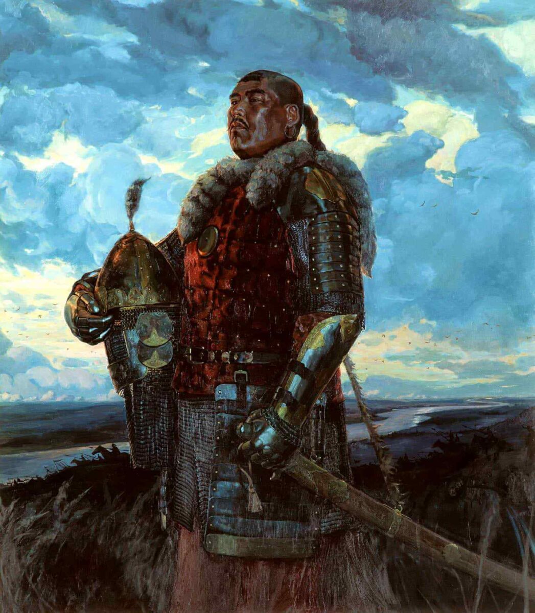 Хан Мамай, портрет работы Виктора Маторина, 2004 год