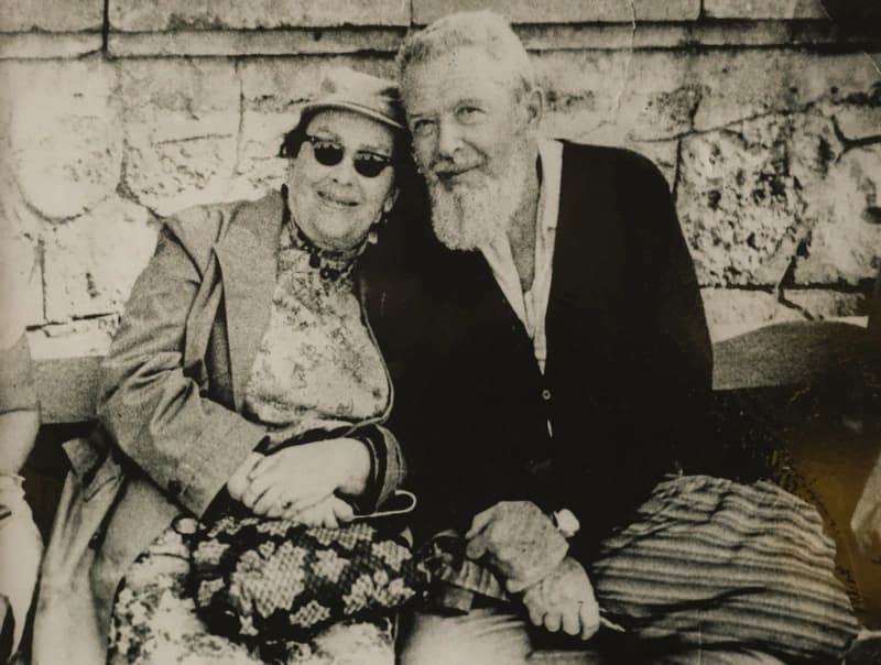 Дмитрий Быстролетов и его жена Анна Иванова. Начало 1970-х годов