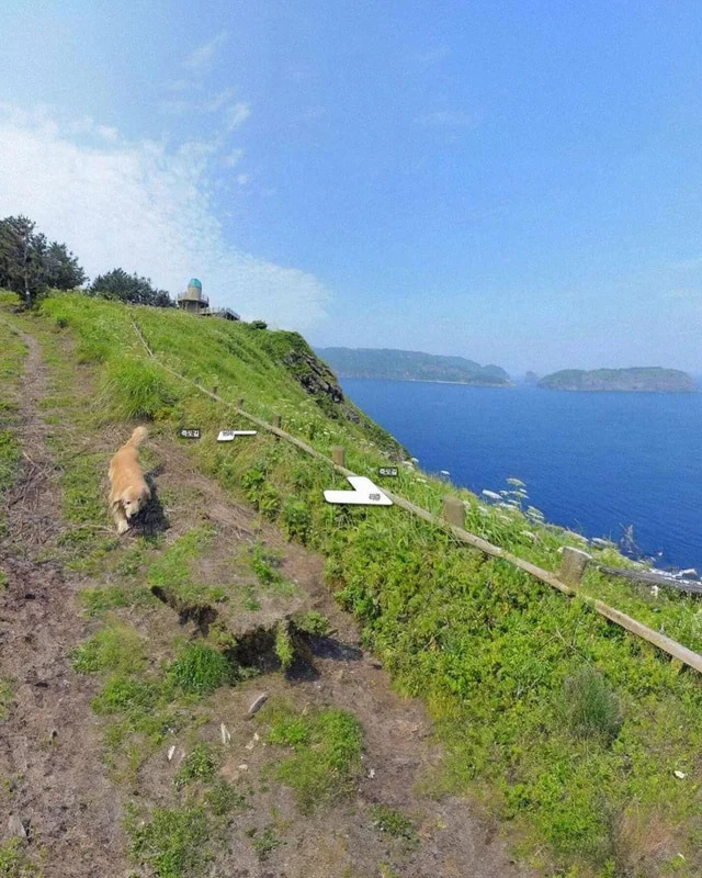 Мару с видом на бухту острова Чукдо, Kakao Maps