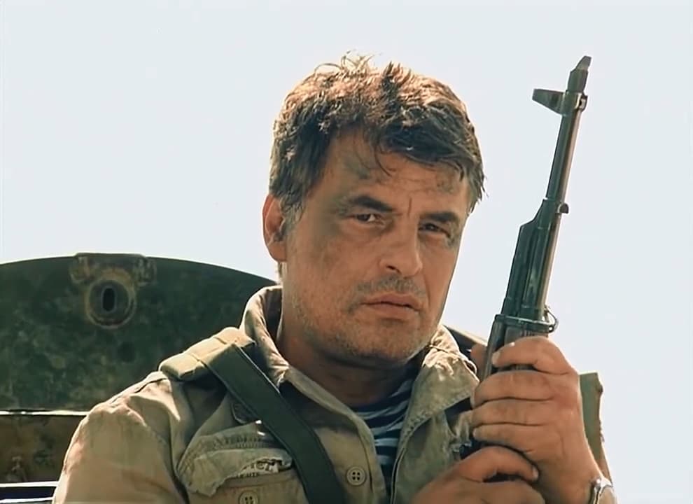 Микеле Плачидо в фильме Афганский излом 1991 майор Бандура