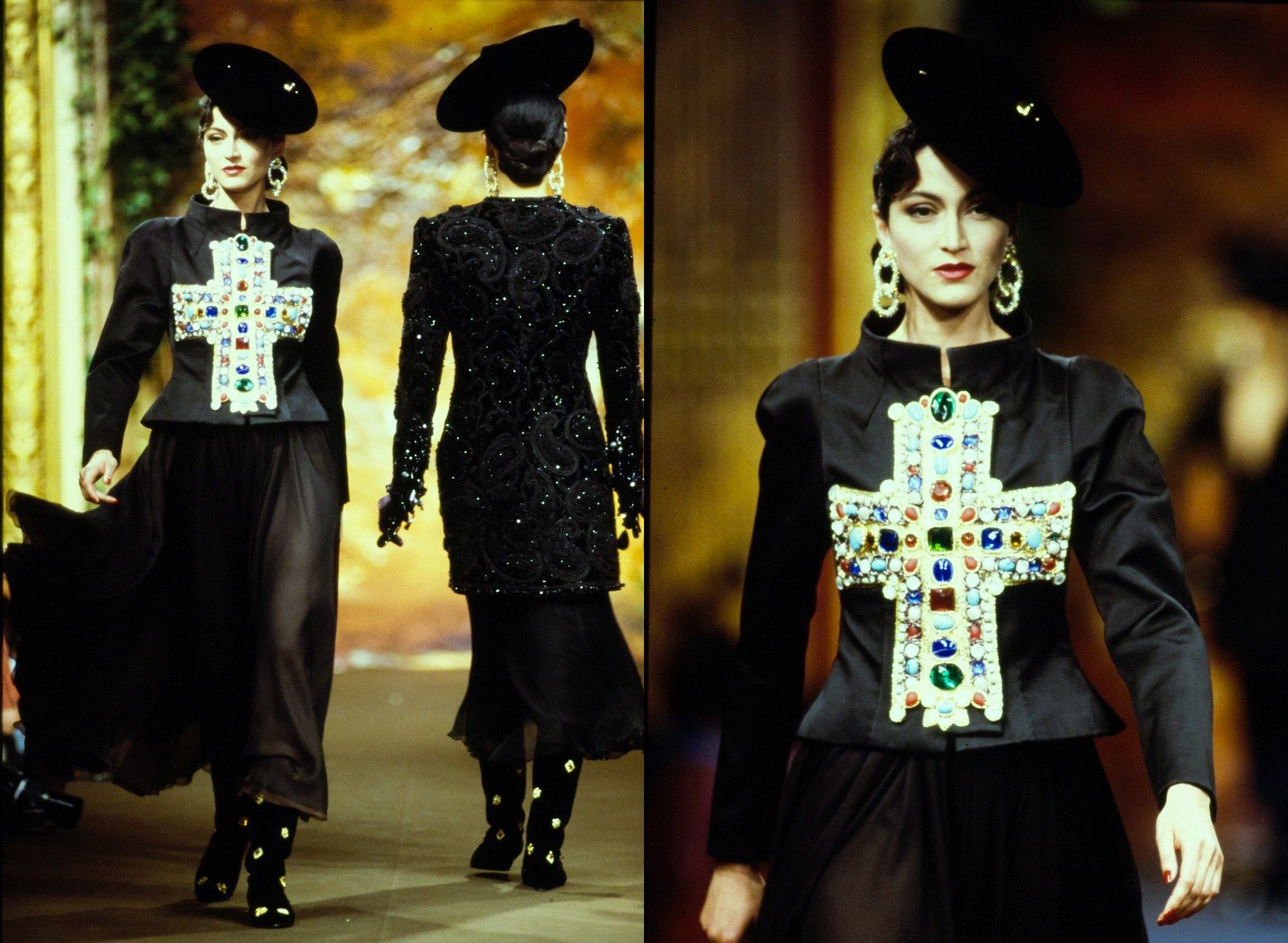 Кутюрный образ Christian Lacroix архив коллекция