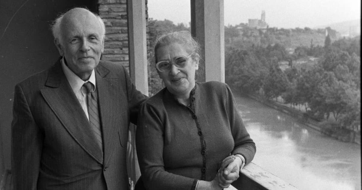 Академик Андрей Сахаров и Елена Боннэр, 1988 год
