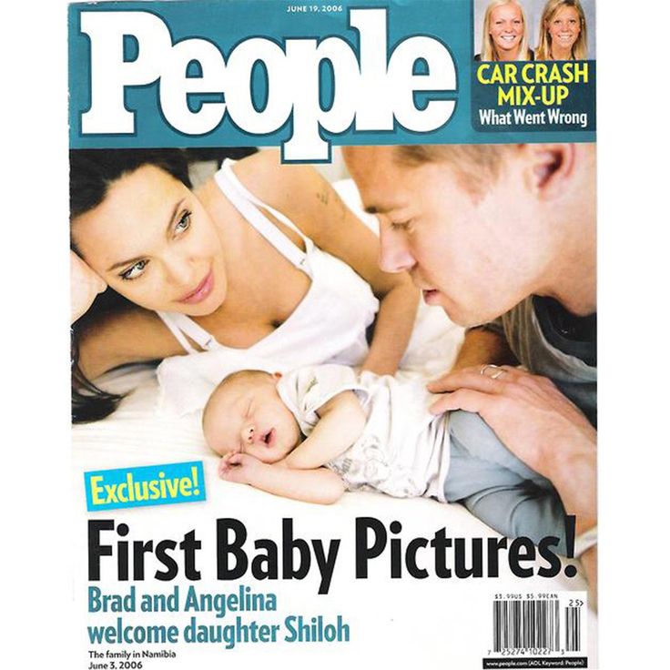 Обложка журнала People с Шайло Джоли-Питт, июнь 2006 года