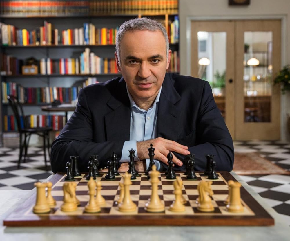 Портрет Гарри Каспарова, тринадцатый чемпион мира по шахматам