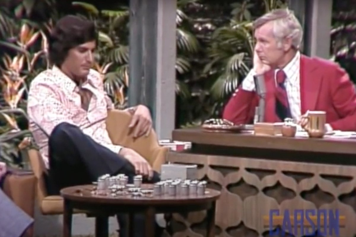 Ури Геллер на шоу Джонни Карсона, 1973