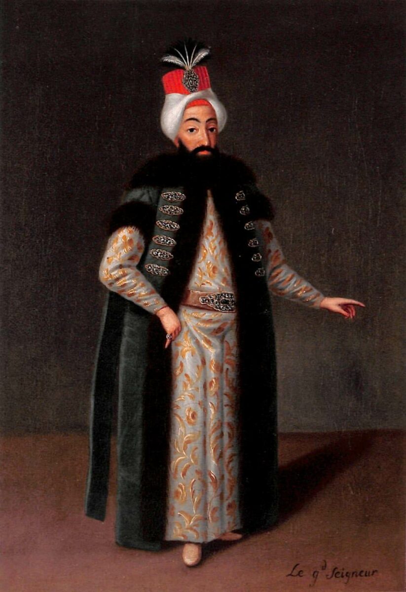 Султан Абдул-Хамид I &mdash; портрет около 1780 года