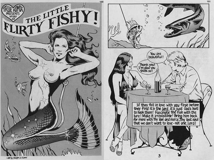 Комикс Flirty Fishing секты Дети Бога, 1982 год