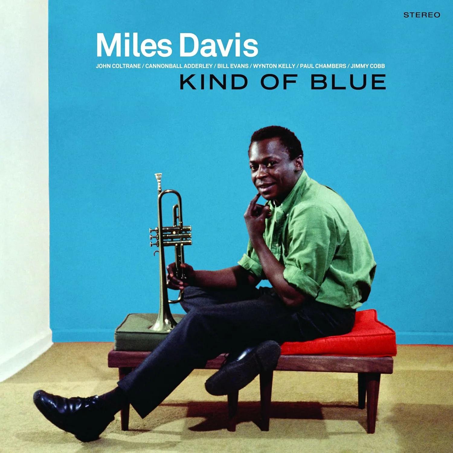 Обложка альбома Kind of Blue Майлза Дэвиса 1959