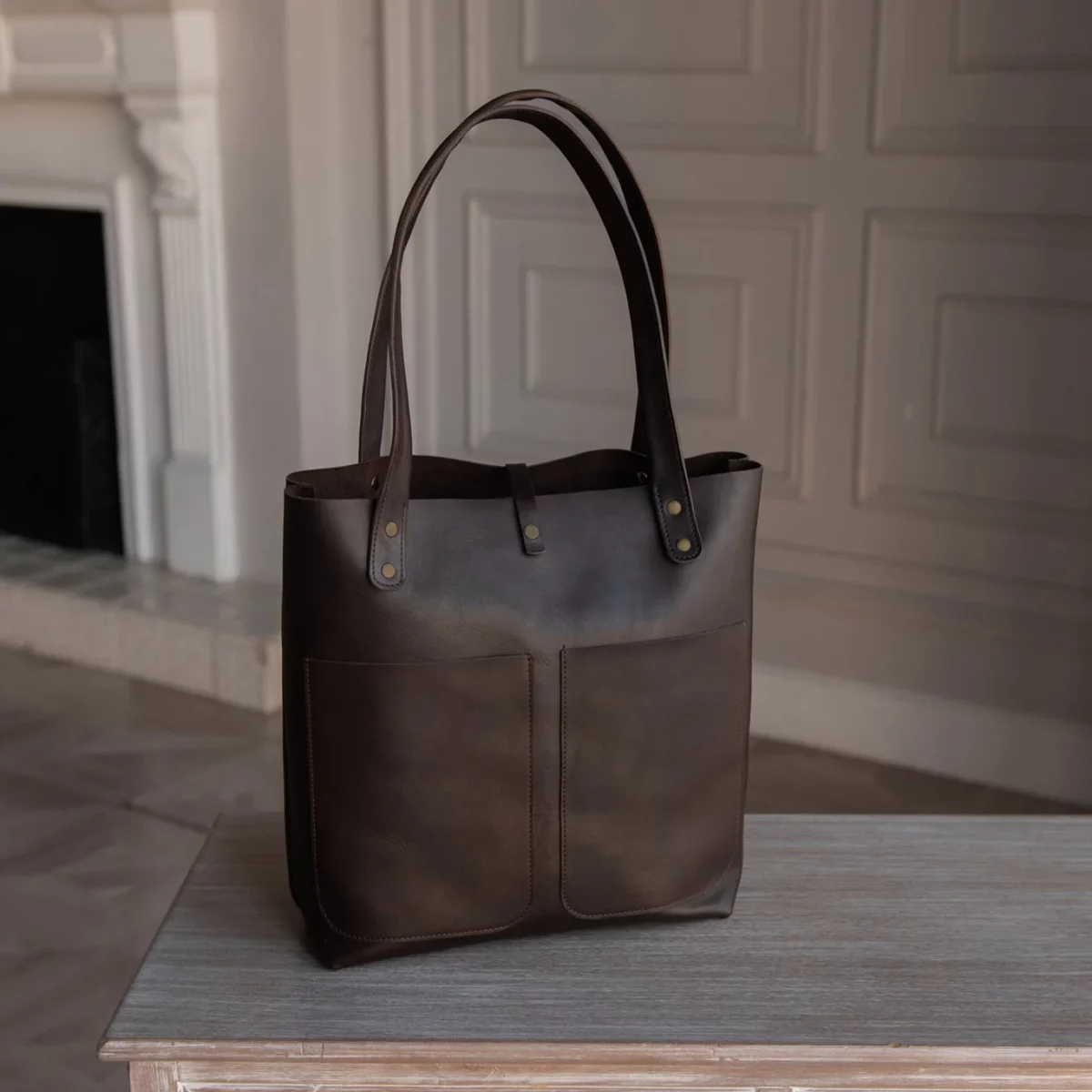 Kozhanaya sumka shopper milan