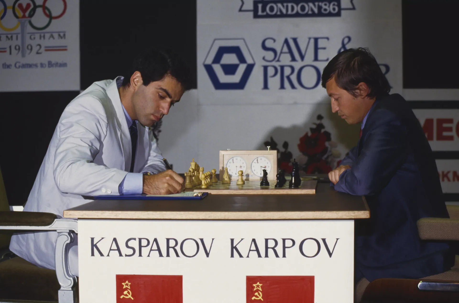 Матч-реванш Карпов &mdash; Каспаров 1986 года в Лондоне и Ленинграде