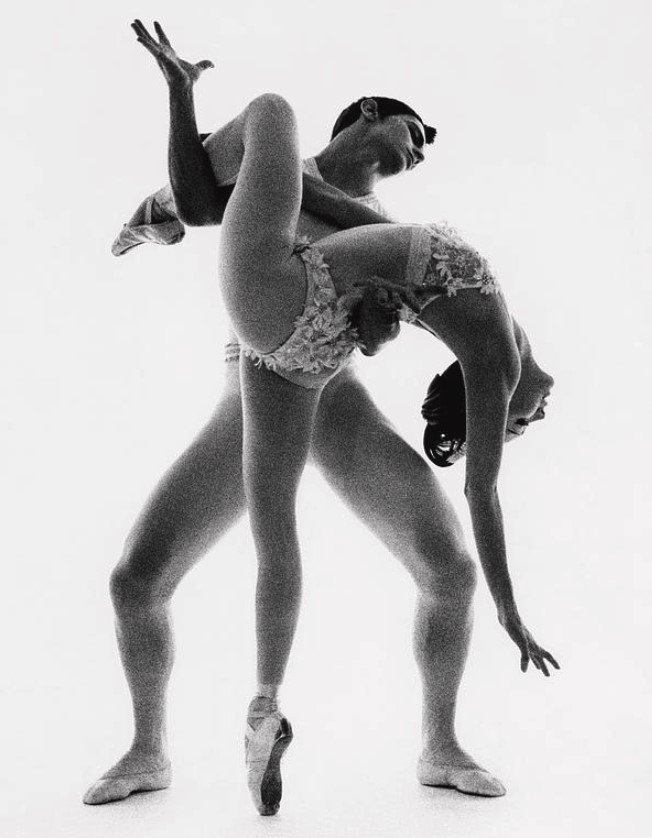 Танцоры балета Джорджа Баланчина, фотография Берта Штерна, 1964 год