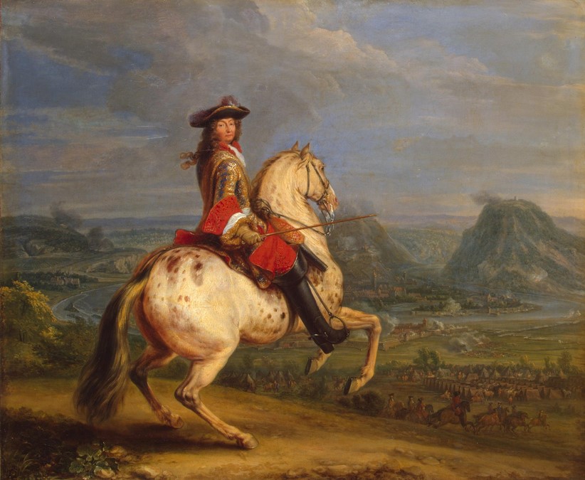Людовик XIV при взятии Безансона, 1674 год