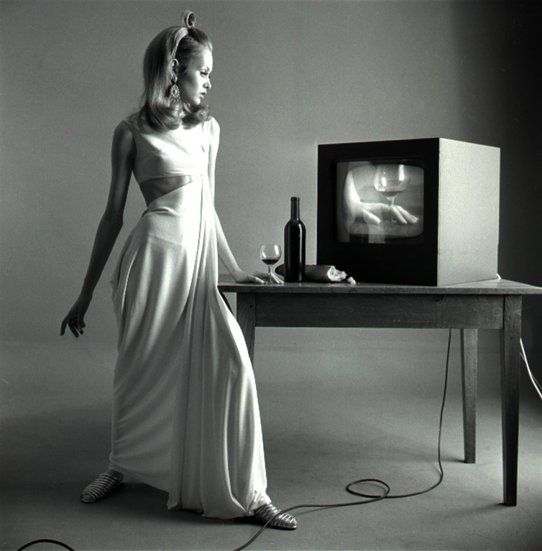 Твигги, портрет для Vogue, фотограф Берт Штерн, 1967 год