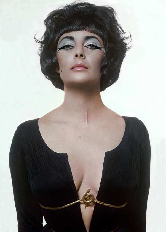 Элизабет Тейлор, портрет работы Берта Штерна, 1962 год