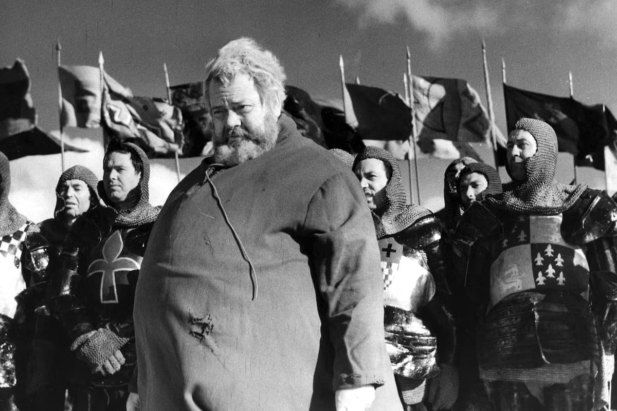 Орсон Уэллс в роли Фальстафа. Кадр из фильма «Полуночные колокола», 1965 год