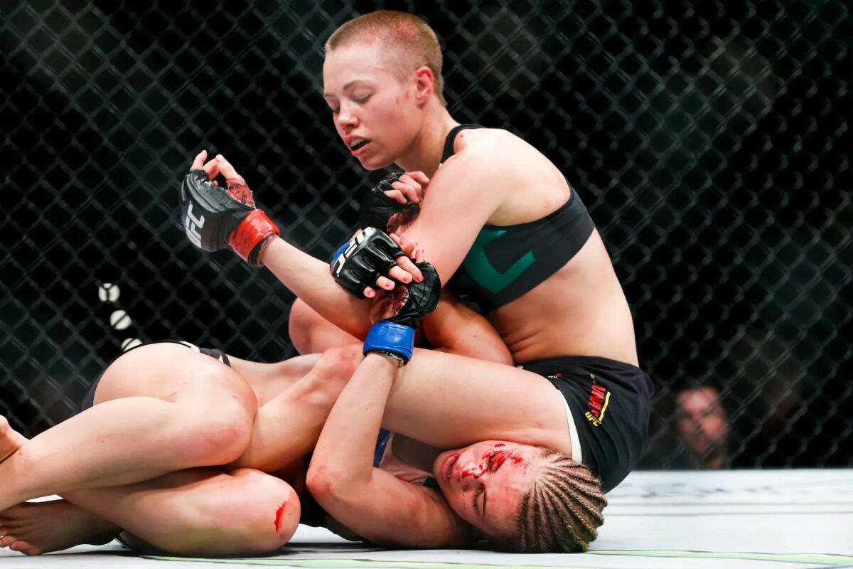 Роуз Намаюнас против Пейдж Ванзант &mdash; один из ранних боёв чемпионки UFC