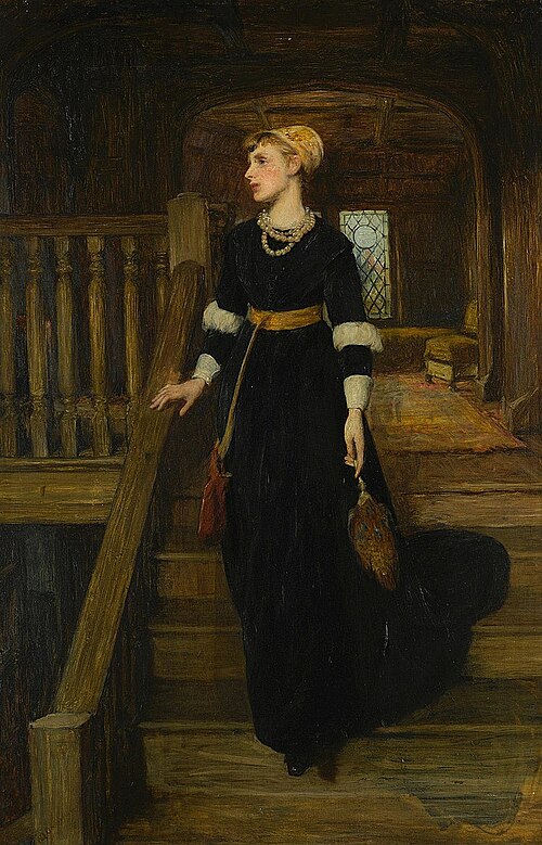 Эми Робсарт идёт навстречу своей смерти &mdash; картина Уильяма Квилера Орчардсона, XIX век