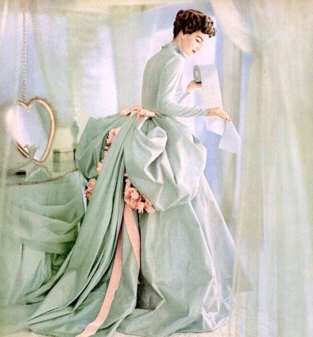 Реклама Soft-Weve, платье графа Сарми, 1958 год