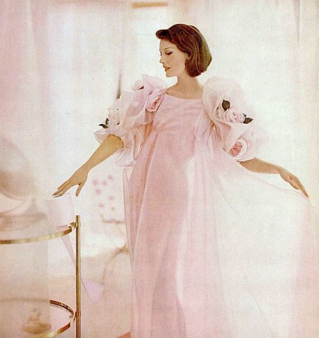 Реклама Soft-Weve, Мэри Джейн Расселл в органзе, 1958 год