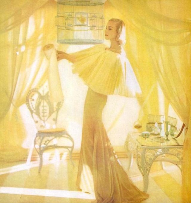 Реклама Soft-Weve, пеньюар от Ховарда Грира, 1958 год