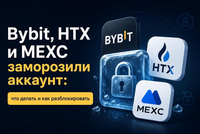 заблокировали криптобиржу