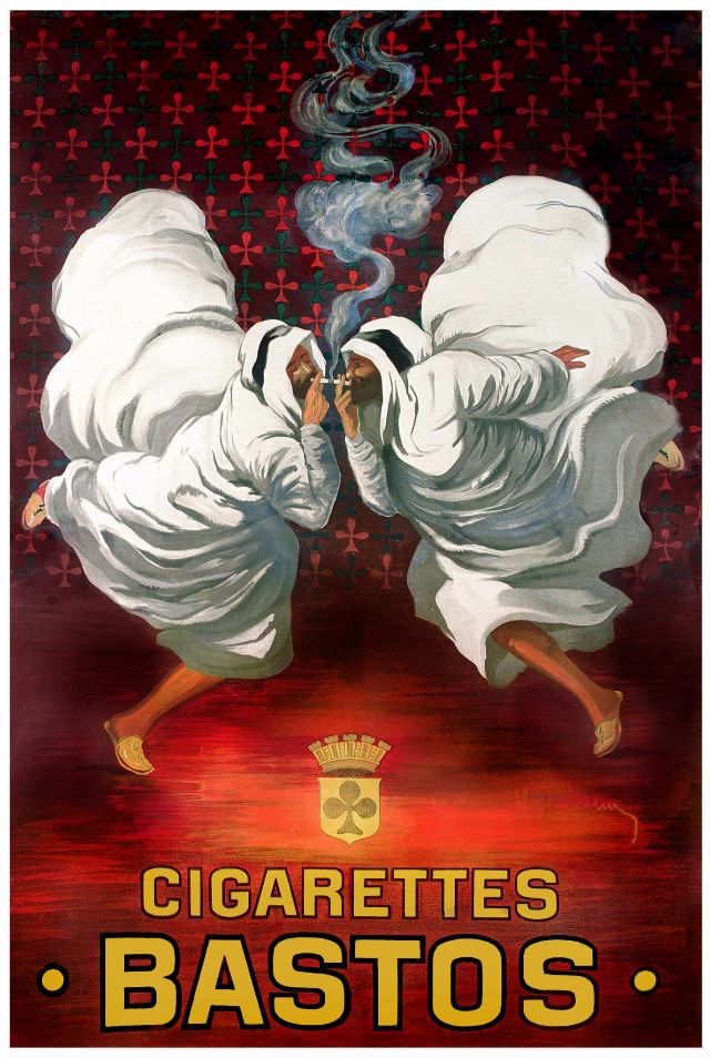 Плакат Cigarettes Bastos, 1913 год