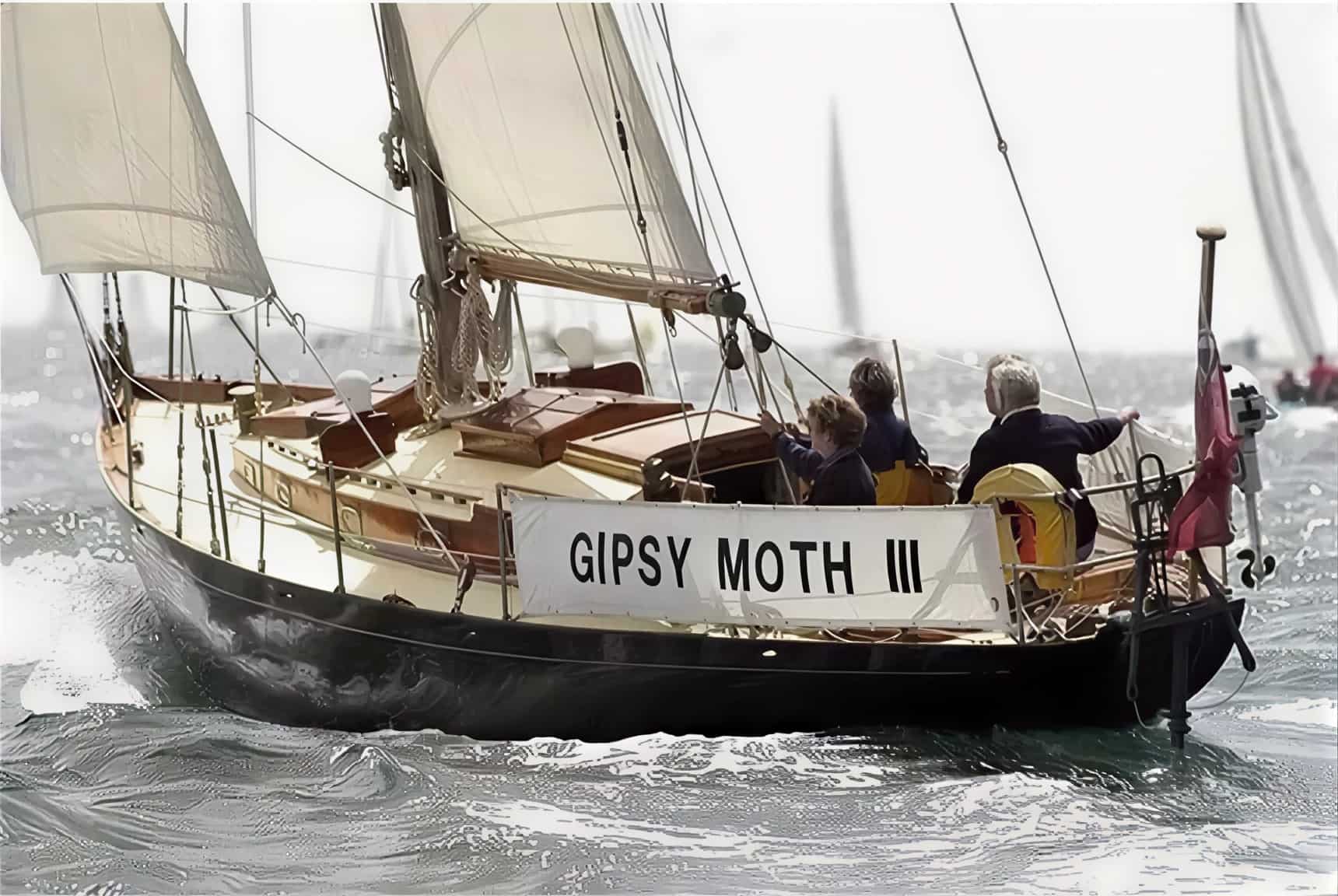 Яхта Gipsy Moth III Фрэнсиса Чичестера, победителя первой одиночной трансатлантической гонки OSTAR 1960 года